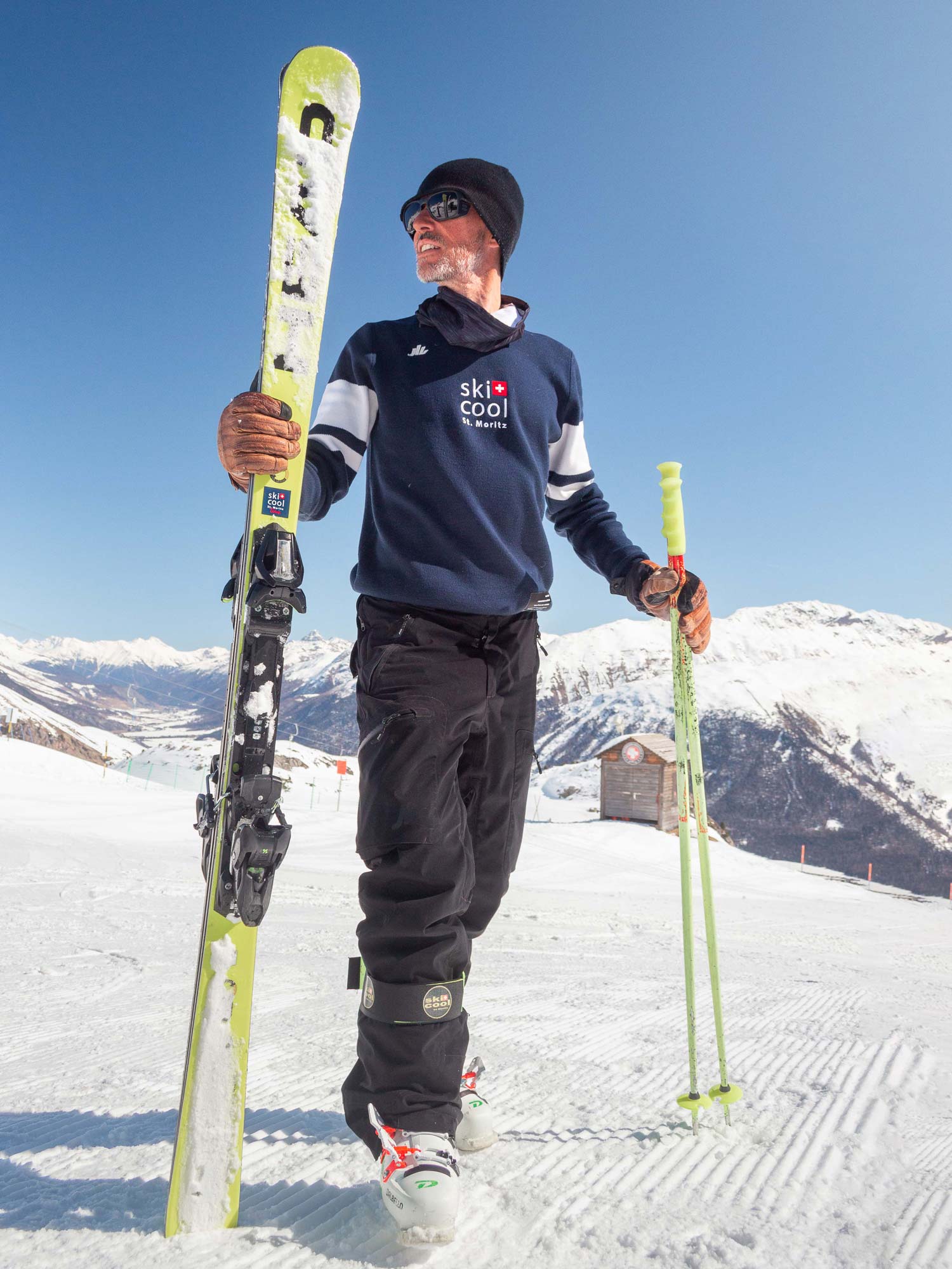 Ski Cool instructor in St. Moritz